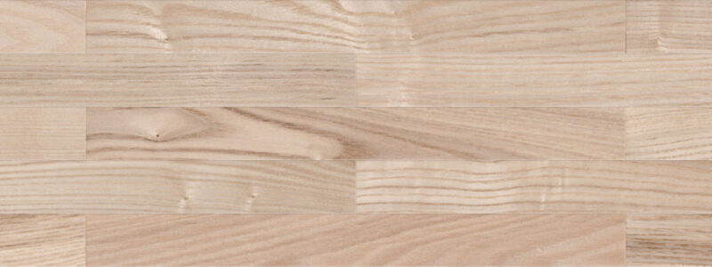 アッシュ（タモ）一枚もの無垢フローリング プレミアムグレードの均一で美しい木目