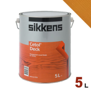 Sikkens（シッケンズ） セトール デッキ 078「ナチュラル」[5L] 屋外 木部用 油性塗料