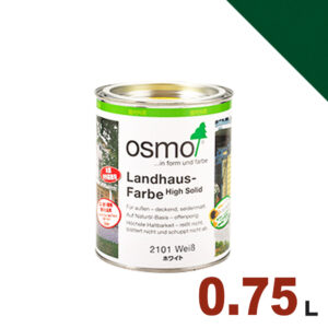 【本州・九州限定】OSMO（オスモ&エーデル） オスモカラー カントリーカラー #2404 ファーグリーン[0.75L] 屋内 木部用 ドイツ製 自然塗料