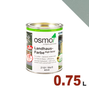 【本州・九州限定】OSMO（オスモ&エーデル） オスモカラー カントリーカラー #2742 トラフィックグレー[0.75L] 屋内 木部用 ドイツ製 自然塗料