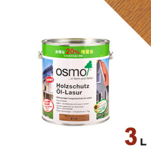 【本州・九州限定】OSMO（オスモ&エーデル） オスモカラー ウッドステインプロテクター #700 パイン[3L] 屋外 木部用 ドイツ製 自然塗料