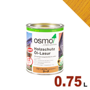 【本州・九州限定】OSMO（オスモ&エーデル） オスモカラー ウッドステインプロテクター #710 ストーンパイン[0.75L] 屋外 木部用 ドイツ製 自然塗料