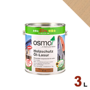 【本州・九州限定】OSMO（オスモ&エーデル） オスモカラー ウッドステインプロテクター #733 ヘムロックファー[3L] 屋外 木部用 ドイツ製 自然塗料