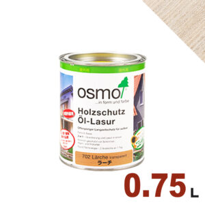 【本州・九州限定】OSMO（オスモ&エーデル） オスモカラー ウッドステインプロテクター #900 ホワイト[0.75L] 屋外 木部用 ドイツ製 自然塗料