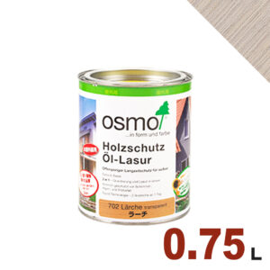 【本州・九州限定】OSMO（オスモ&エーデル） オスモカラー ウッドステインプロテクター #906 パールグレー[0.75L] 屋外 木部用 ドイツ製 自然塗料