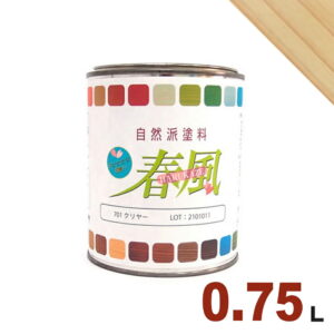 サンユーペイント 春風 オイルステイン パステルカラー #754 ミルク[0.75L] 屋内 木部用 自然派塗料