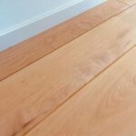 補修後に明るさを取り戻したフローリング