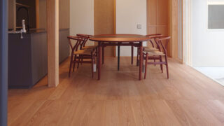 アッシュ（タモ）施工事例