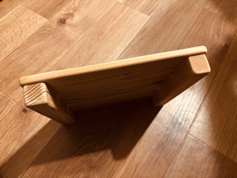 島根県産ヒノキ小型すのこ側面構造・24mm角根太の安定感ある設計