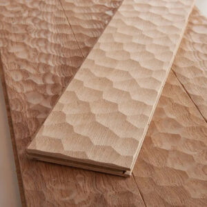 表面特殊加工「タートル(TURTLE)」 アッシュ(タモ) 一枚もの 複合フローリング 15x120x1820mm|プレミアムグレード【無塗装/自然塗料】 1.53㎡(7枚)/箱