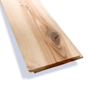 外壁用 国産スギ 羽目板 アウターパネル 11x135x3970mm｜一等（節・埋木あり）グレード 水性塗料（白木）6.43㎡（12枚）/箱