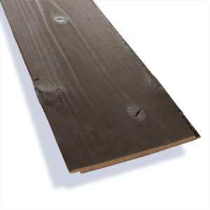 外壁用 焼杉 国産スギ 羽目板 アウターパネル 11x150x2970mm｜一等（節・埋木あり）グレード 水性塗料（焦茶）4.9㎡（11枚）/箱