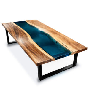 モンキーポッド レジンテーブル 選べる4サイズ｜ 選べるレジンカラー